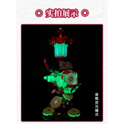 X AREA-X AX0002 0002 non  HOO NGẮN bộ đồ chơi xếp lắp ráp ghép mô hình LUCKY TIGER