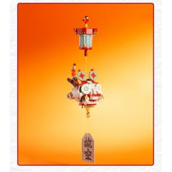 X AREA-X AX0002 0002 non  HOO NGẮN bộ đồ chơi xếp lắp ráp ghép mô hình LUCKY TIGER