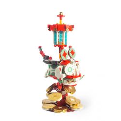 X AREA-X AX0002 0002 non  HOO NGẮN bộ đồ chơi xếp lắp ráp ghép mô hình LUCKY TIGER