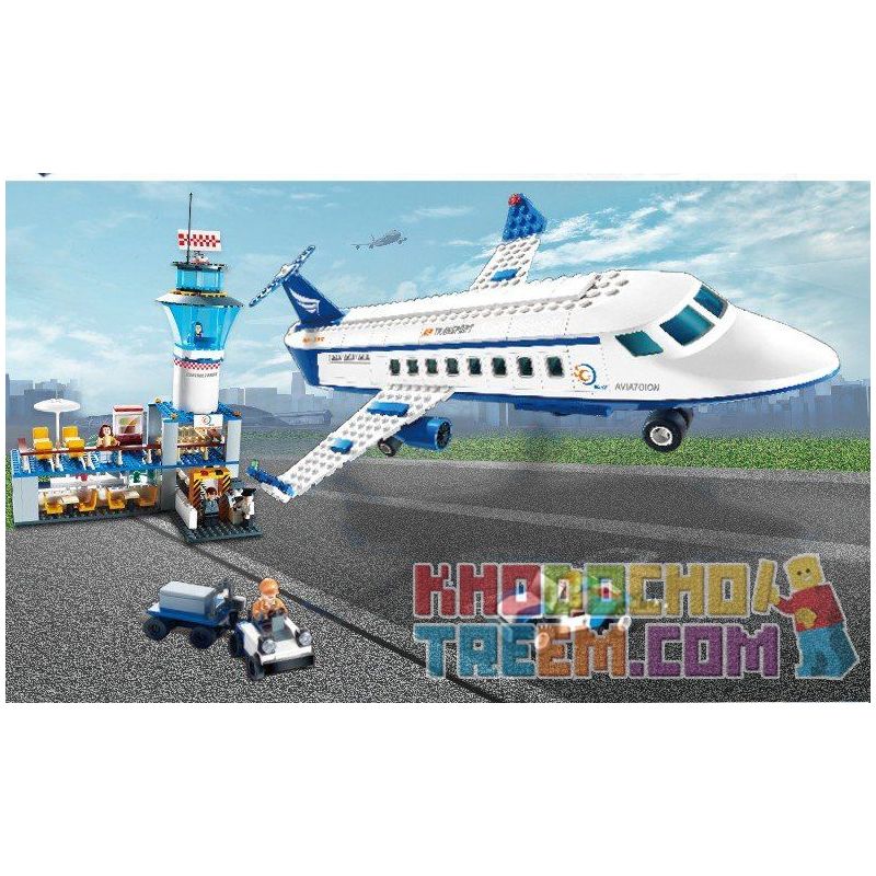 GUDI 8912 non  SÂN BAY VỚI MÁY CHỞ KHÁCH CỠ VỪA bộ đồ chơi xếp lắp ráp ghép mô hình City Thành Phố 652 khối GUDI 8912 non  SÂN BAY VỚI MÁY CHỞ KHÁCH CỠ VỪA bộ đồ chơi xếp lắp ráp ghép mô hình City Thành Phố 652 khối
