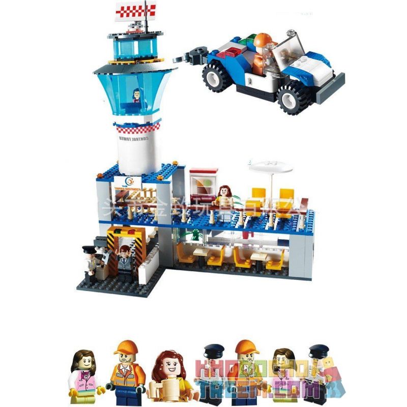 GUDI 8912 non  SÂN BAY VỚI MÁY CHỞ KHÁCH CỠ VỪA bộ đồ chơi xếp lắp ráp ghép mô hình City Thành Phố 652 khối GUDI 8912 non  SÂN BAY VỚI MÁY CHỞ KHÁCH CỠ VỪA bộ đồ chơi xếp lắp ráp ghép mô hình City Thành Phố 652 khối