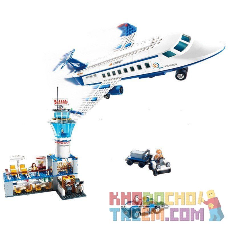 GUDI 8912 non  SÂN BAY VỚI MÁY CHỞ KHÁCH CỠ VỪA bộ đồ chơi xếp lắp ráp ghép mô hình City Thành Phố 652 khối GUDI 8912 non  SÂN BAY VỚI MÁY CHỞ KHÁCH CỠ VỪA bộ đồ chơi xếp lắp ráp ghép mô hình City Thành Phố 652 khối
