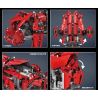 MouldKing 20005 Mould King 20005 non  ĐI BỘ XE TĂNG HET. bộ đồ chơi xếp lắp ráp ghép mô hình  WALKING TANK (HEXAPOD)、MK-HEXA Kỹ Thuật Công Nghệ Cao Mô Hình Phương Tiện 1608 khối