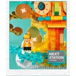 X AREA-X AX0001 0001 non  CÂY THÔNG HOO bộ đồ chơi xếp lắp ráp ghép mô hình HAPPY TIGER