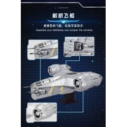 MouldKing 21023 Mould King 21023 SUPER 18K K20006 20006 non  DAO CẠO bộ đồ chơi xếp lắp ráp ghép mô hình Star Wars THE RAZOR CREST Chiến Tranh Giữa Các Vì Sao 4887 khối