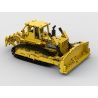 MouldKing 17024 Mould King 17024 REBRICKABLE MOC-74666 74666 MOC74666 non  HAI ĐẦU CỦA MÁY ỦI 1:20 tỷ lệ 1:20 bộ đồ chơi xếp lắp ráp ghép mô hình  BULLDOZER RC CATERPILLAR D8K Kỹ Thuật Công Nghệ Cao Mô Hình Phương Tiện 962 khối