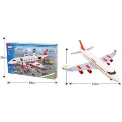 GUDI 8913 non  MÁY BAY CHỞ KHÁCH CỠ LỚN HẠ CÁNH XUỐNG SÂN bộ đồ chơi xếp lắp ráp ghép mô hình City Thành Phố 856 khối GUDI 8913 non  MÁY BAY CHỞ KHÁCH CỠ LỚN HẠ CÁNH XUỐNG SÂN bộ đồ chơi xếp lắp ráp ghép mô hình City Thành Phố 856 khối