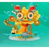 X AREA-X AX0001 0001 non  CÂY THÔNG HOO bộ đồ chơi xếp lắp ráp ghép mô hình HAPPY TIGER