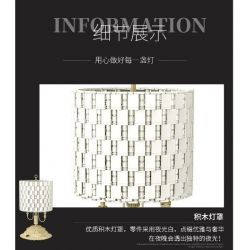 MorkModel 031022 Mork Model 031022 non  ĐÈN BÀN HÌNH TRỤ CỔ ĐIỂN bộ đồ chơi xếp lắp ráp ghép mô hình Creator TABLE LAMP Sáng Tạo 1433 khối