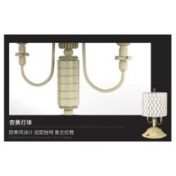 MorkModel 031022 Mork Model 031022 non  ĐÈN BÀN HÌNH TRỤ CỔ ĐIỂN bộ đồ chơi xếp lắp ráp ghép mô hình Creator TABLE LAMP Sáng Tạo 1433 khối