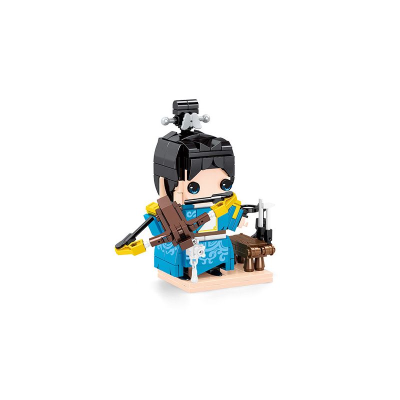 SEMBO 609003 non Lego GIÓ NỔI Ở LẠC DƯƠNG CẬU BÉ PHÉP THUẬT PEI KUN bộ đồ chơi xếp lắp ráp ghép mô hình 250 khối