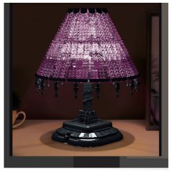 MorkModel 031021 Mork Model 031021 non  ĐÈN BÀN HÌNH THANG CỔ ĐIỂN bộ đồ chơi xếp lắp ráp ghép mô hình Creator TABLE LAMP Sáng Tạo 900 khối