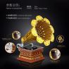 HAPPY BUILD SHINEYU XINYU YC-21002 21002 YC21002 non  LẮP RÁP GRAMPHONE bộ đồ chơi xếp lắp ráp ghép mô hình Creator Expert DREAMERS PHONOGRAPH Chuyên Gia Sáng Tạo 2125 khối