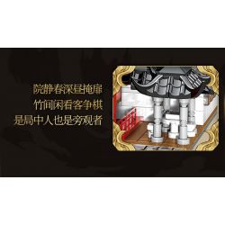 SEMBO 609007 non  QUẢNG TRƯỜNG NHẸ NHÀNG bộ đồ chơi xếp lắp ráp ghép mô hình 1265 khối