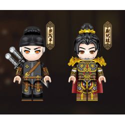 SEMBO 609007 non  QUẢNG TRƯỜNG NHẸ NHÀNG bộ đồ chơi xếp lắp ráp ghép mô hình 1265 khối