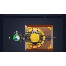 CADA DOUBLEE C71004 71004 non  BỘ ĐỒ HỆ MẶT TRỜI bộ đồ chơi xếp lắp ráp ghép mô hình EARTH MOON AND SUN ORRERY 865 khối