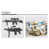 Kazi KY84115 84115 non  XE RADAR SÓNG MÉT KẾT HỢP 4 bộ đồ chơi xếp lắp ráp ghép mô hình Military Power Sức Mạnh Quân Sự 697 khối