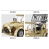 Kazi KY84115 84115 non  XE RADAR SÓNG MÉT KẾT HỢP 4 bộ đồ chơi xếp lắp ráp ghép mô hình Military Power Sức Mạnh Quân Sự 697 khối