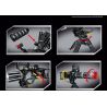 PANGU PG-15004 15004 PG15004 non  SÚNG MÁY NẶNG GUTIN bộ đồ chơi xếp lắp ráp ghép mô hình Gun GATLING HEAVY MACHINE GUN 1935 khối