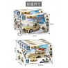Kazi KY84115 84115 non  XE RADAR SÓNG MÉT KẾT HỢP 4 bộ đồ chơi xếp lắp ráp ghép mô hình Military Power Sức Mạnh Quân Sự 697 khối