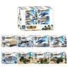 Kazi KY84109 84109 non  PHÍ LẮP RÁP ĐƯỜNG BIỂN BỘ VÀ HÀNG KHÔNG 8 MẪU bộ đồ chơi xếp lắp ráp ghép mô hình Military Power Sức Mạnh Quân Sự