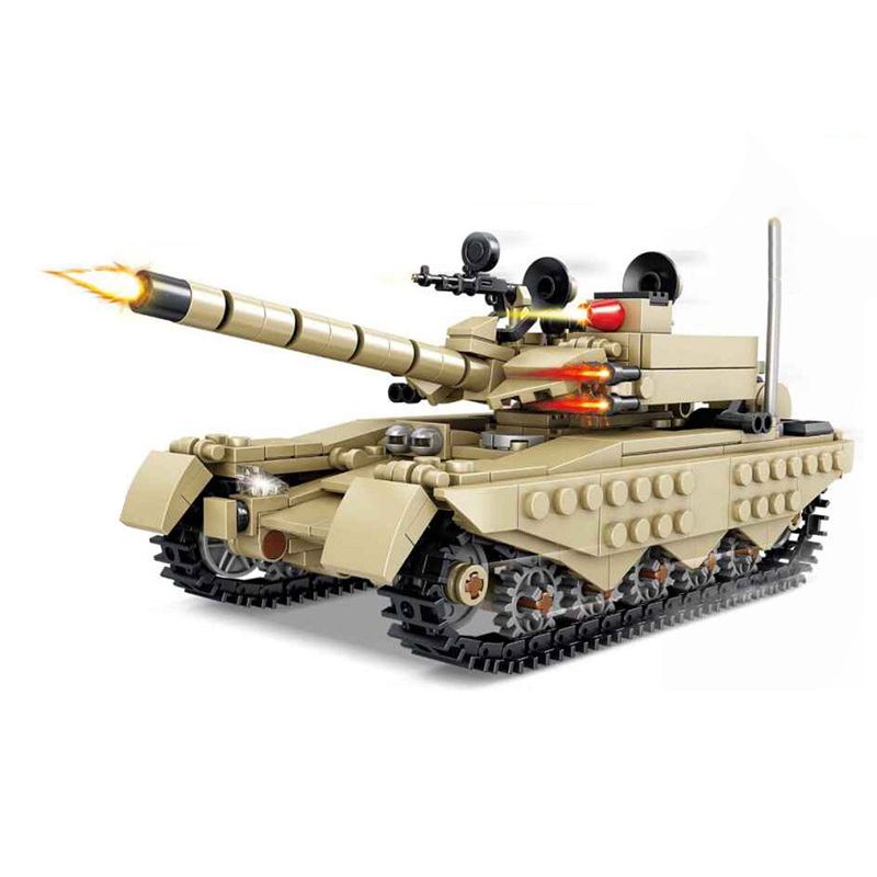 Kazi KY84108 84108 non Lego 16 KẾT HỢP bộ đồ chơi xếp lắp ráp ghép mô hình Military Power Sức Mạnh Quân Sự 517 khối