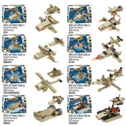 Kazi KY84108 84108 non  16 KẾT HỢP bộ đồ chơi xếp lắp ráp ghép mô hình Military Power Sức Mạnh Quân Sự 517 khối