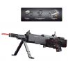 PANGU PG-15003 15003 PG15003 non  M249 SÚNG MÁY NHẸ bộ đồ chơi xếp lắp ráp ghép mô hình Gun M249 LIGHT MACHINE GUN 1280 khối
