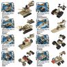 Kazi KY84108 84108 non  16 KẾT HỢP bộ đồ chơi xếp lắp ráp ghép mô hình Military Power Sức Mạnh Quân Sự 517 khối