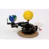 REBRICKABLE MOC-4477 4477 MOC4477 non  ORRERY MẶT TRĂNG TRÁI ĐẤT bộ đồ chơi xếp lắp ráp ghép mô hình EARTH MOON AND SUN ORRERY 462 khối