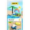 KEEPPLEY K20223 20223 non  POKÉMON NHÀN NHÃ XÂY LÂU ĐÀI CÁT bộ đồ chơi xếp lắp ráp ghép mô hình Movie & Game Phim Và Trò Chơi