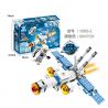 KUYU MOXING 1005 non  HÀNH TRÌNH KHÔNG GIAN BIỂN SAO 4 LOẠI bộ đồ chơi xếp lắp ráp ghép mô hình Space SEA OF STARS Thám Hiểm Không Gian 343 khối