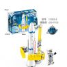 KUYU MOXING 1005 non  HÀNH TRÌNH KHÔNG GIAN BIỂN SAO 4 LOẠI bộ đồ chơi xếp lắp ráp ghép mô hình Space SEA OF STARS Thám Hiểm Không Gian 343 khối