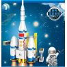 KUYU MOXING 1005 non  HÀNH TRÌNH KHÔNG GIAN BIỂN SAO 4 LOẠI bộ đồ chơi xếp lắp ráp ghép mô hình Space SEA OF STARS Thám Hiểm Không Gian 343 khối