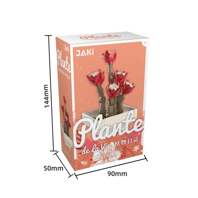 JAKI JK2710 2710 non  CÂY MỌNG NƯỚC TRONG CHẬU 12 LOẠI CÂU CHUYỆN MAY MẮN ÁNH SAO THẠCH MÙA HÈ NĂM THÁNG SƯƠNG CÔ GÁI NGUYỆN XOÀI NGỌC BÍCH DẠ KHÚC MƯA QUYẾN RŨ HOÀNG HÔN DÒNG SÔNG NGƯỜI DU HÀNH THỜI GIAN YANSHA XINYU THIÊN THẦN MƠ SAY RƯỢU bộ đồ chơi xếp lắp ráp ghép mô hình Flowers Hoa