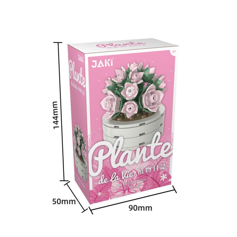 JAKI JK2710 2710 non  CÂY MỌNG NƯỚC TRONG CHẬU 12 LOẠI CÂU CHUYỆN MAY MẮN ÁNH SAO THẠCH MÙA HÈ NĂM THÁNG SƯƠNG CÔ GÁI NGUYỆN XOÀI NGỌC BÍCH DẠ KHÚC MƯA QUYẾN RŨ HOÀNG HÔN DÒNG SÔNG NGƯỜI DU HÀNH THỜI GIAN YANSHA XINYU THIÊN THẦN MƠ SAY RƯỢU bộ đồ chơi xếp lắp ráp ghép mô hình Flowers Hoa