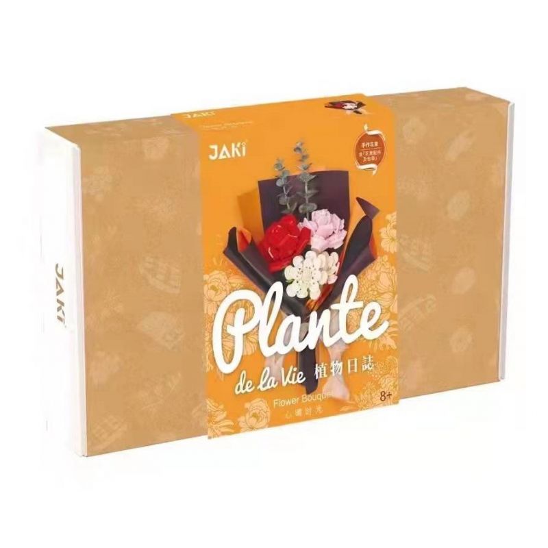 JAKI JK2688 2688 non  THỜI GIAN NẮNG bộ đồ chơi xếp lắp ráp ghép mô hình Flowers Hoa