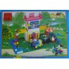 Enlighten 9831 Qman 9831 non  NHÀ NGƯỜI bộ đồ chơi xếp lắp ráp ghép mô hình City MAN ROOM Thành Phố