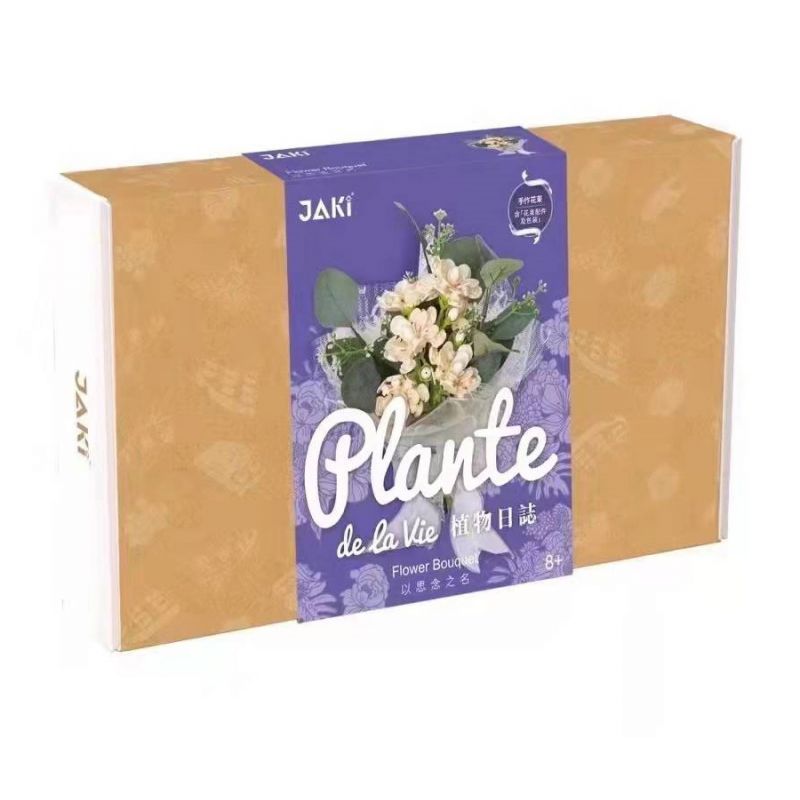 JAKI JK2683 2683 non  NHÂN DANH MẤT TÍCH bộ đồ chơi xếp lắp ráp ghép mô hình Flowers Hoa