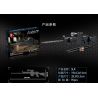 ZHEGAO QL0455-1 0455-1 QL0455-2 0455-2 QL0455-3 0455-3 QL0455-4 0455-4 non  PUBG MOBILE SÚNG 4 S686 MINI14 SLR FNFAL M416 HK416 bộ đồ chơi xếp lắp ráp ghép mô hình Gun 386 khối