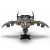 ZHEGAO QJ5005 5005 non  MÁY TẤN CÔNG TIA SÁNG bộ đồ chơi xếp lắp ráp ghép mô hình PHANTOM ATTACK AIRCRAFT 1182 khối