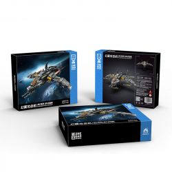 ZHEGAO QJ5005 5005 non  MÁY TẤN CÔNG TIA SÁNG bộ đồ chơi xếp lắp ráp ghép mô hình PHANTOM ATTACK AIRCRAFT 1182 khối