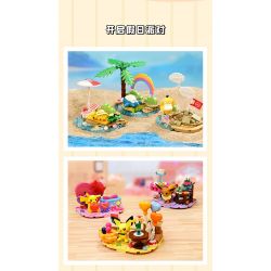 KEEPPLEY K20226 20226 non  POKÉMON SỰ SẮP XẾP NGỌT NGÀO bộ đồ chơi xếp lắp ráp ghép mô hình Movie & Game Phim Và Trò Chơi