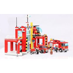 GUDI 9217 non  ĐỘI CỨU HỎA SỞ bộ đồ chơi xếp lắp ráp ghép mô hình City FIREMAN FIRE ADMINISTRARION Thành Phố 874 khối GUDI 9217 non  ĐỘI CỨU HỎA SỞ bộ đồ chơi xếp lắp ráp ghép mô hình City FIREMAN FIRE ADMINISTRARION Thành Phố 874 khối