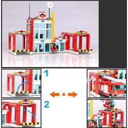 GUDI 9217 non  ĐỘI CỨU HỎA SỞ bộ đồ chơi xếp lắp ráp ghép mô hình City FIREMAN FIRE ADMINISTRARION Thành Phố 874 khối GUDI 9217 non  ĐỘI CỨU HỎA SỞ bộ đồ chơi xếp lắp ráp ghép mô hình City FIREMAN FIRE ADMINISTRARION Thành Phố 874 khối