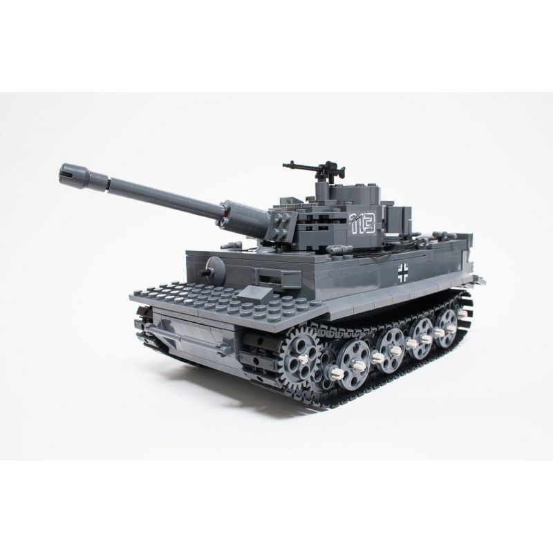 OXFORD OM33013 33013 non Lego TIGER TANK. bộ đồ chơi xếp lắp ráp ghép mô hình Military Army TIGHER Quân Sự Bộ Đội 709 khối