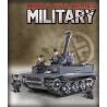 OXFORD OM33013 33013 non  TIGER TANK. bộ đồ chơi xếp lắp ráp ghép mô hình Military Army TIGHER Quân Sự Bộ Đội 709 khối