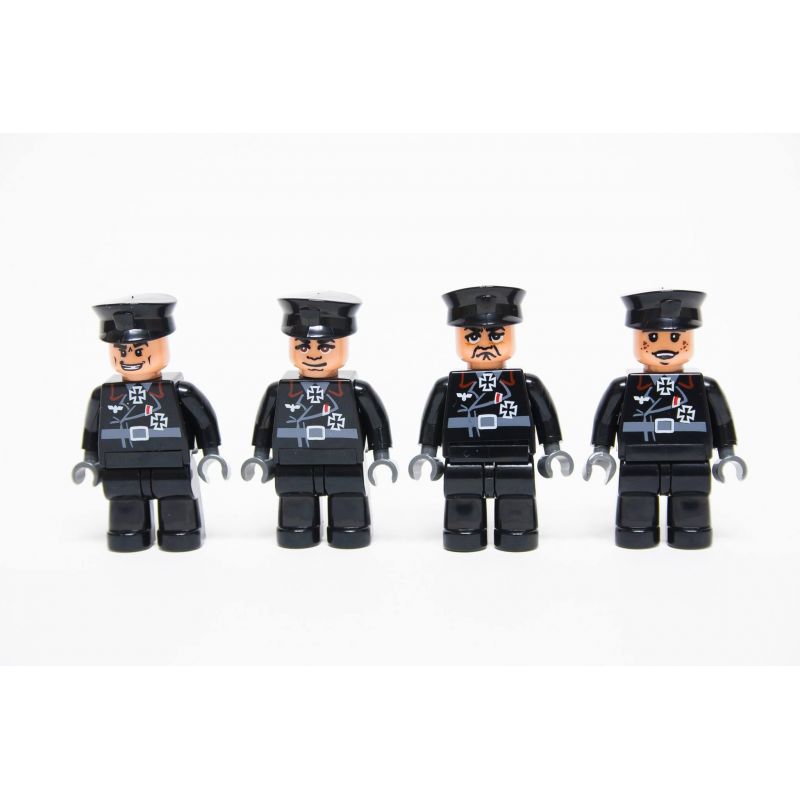 OXFORD OM33013 33013 non  TIGER TANK. bộ đồ chơi xếp lắp ráp ghép mô hình Military Army TIGHER Quân Sự Bộ Đội 709 khối