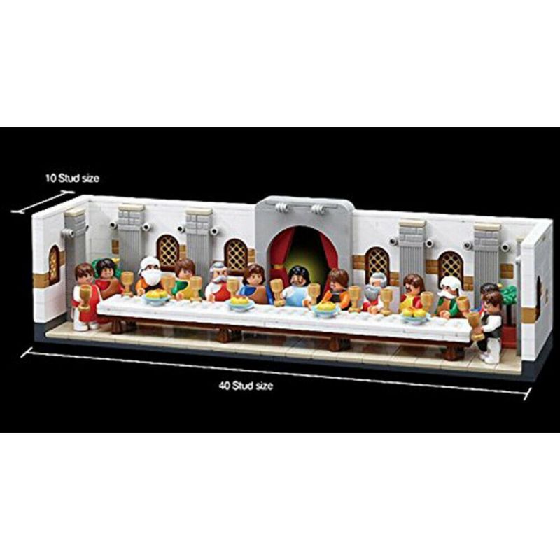 OXFORD BM3521 3521 non  BỮA ĂN TỐI CUỐI CÙNG bộ đồ chơi xếp lắp ráp ghép mô hình THE LAST SUPPER 524 khối