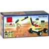 Enlighten 0054 Qman 0054 non  MÁY ĐÀO bộ đồ chơi xếp lắp ráp ghép mô hình City Thành Phố